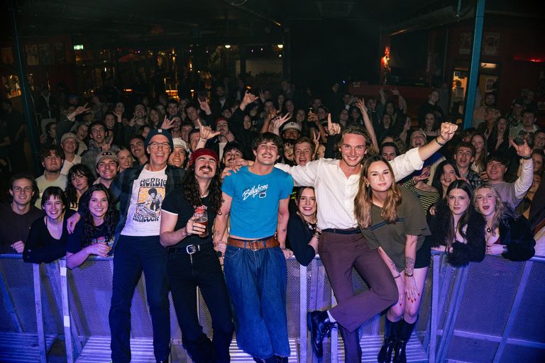 The Hazys performing live at The Gov in Adelaide